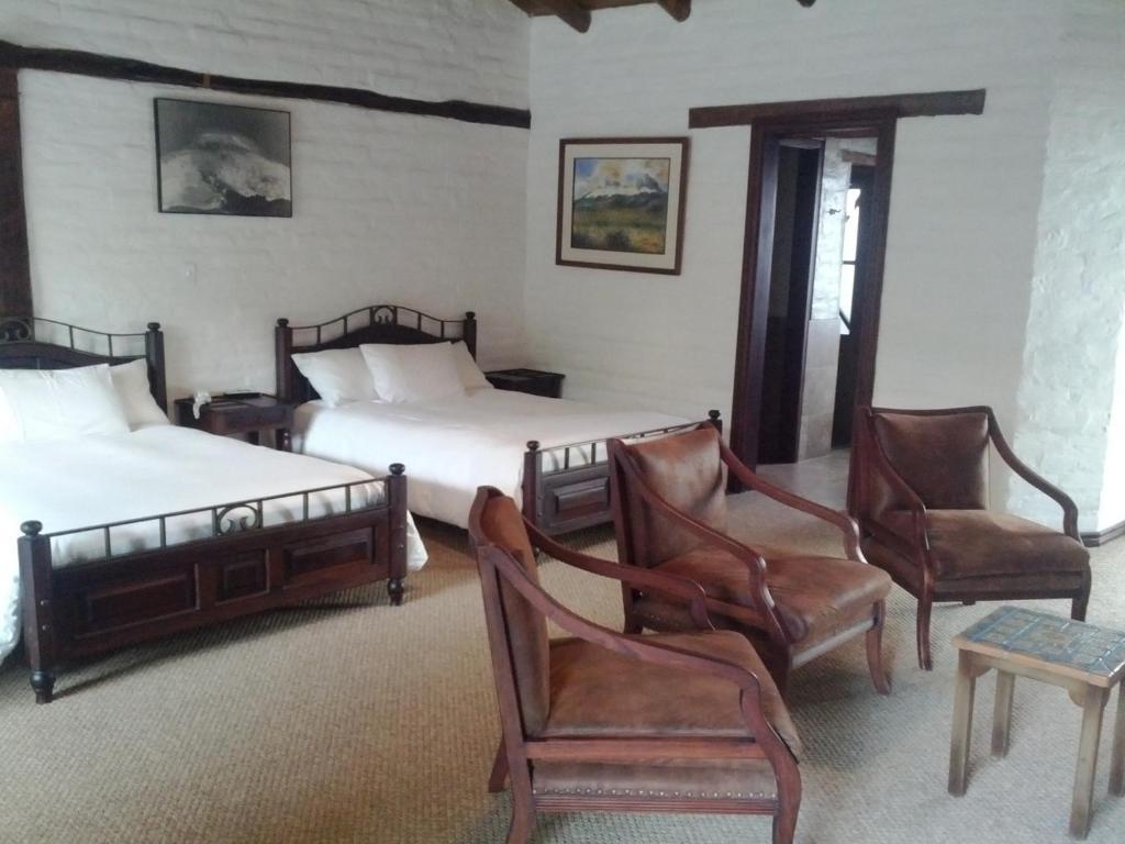 Hotel Hacienda Abraspungo Riobamba Chambre photo